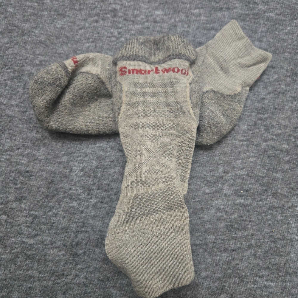 Smartwool Ankle Socks Large Merino Wool Hiking Trail Gorpcore Trail Sustainable